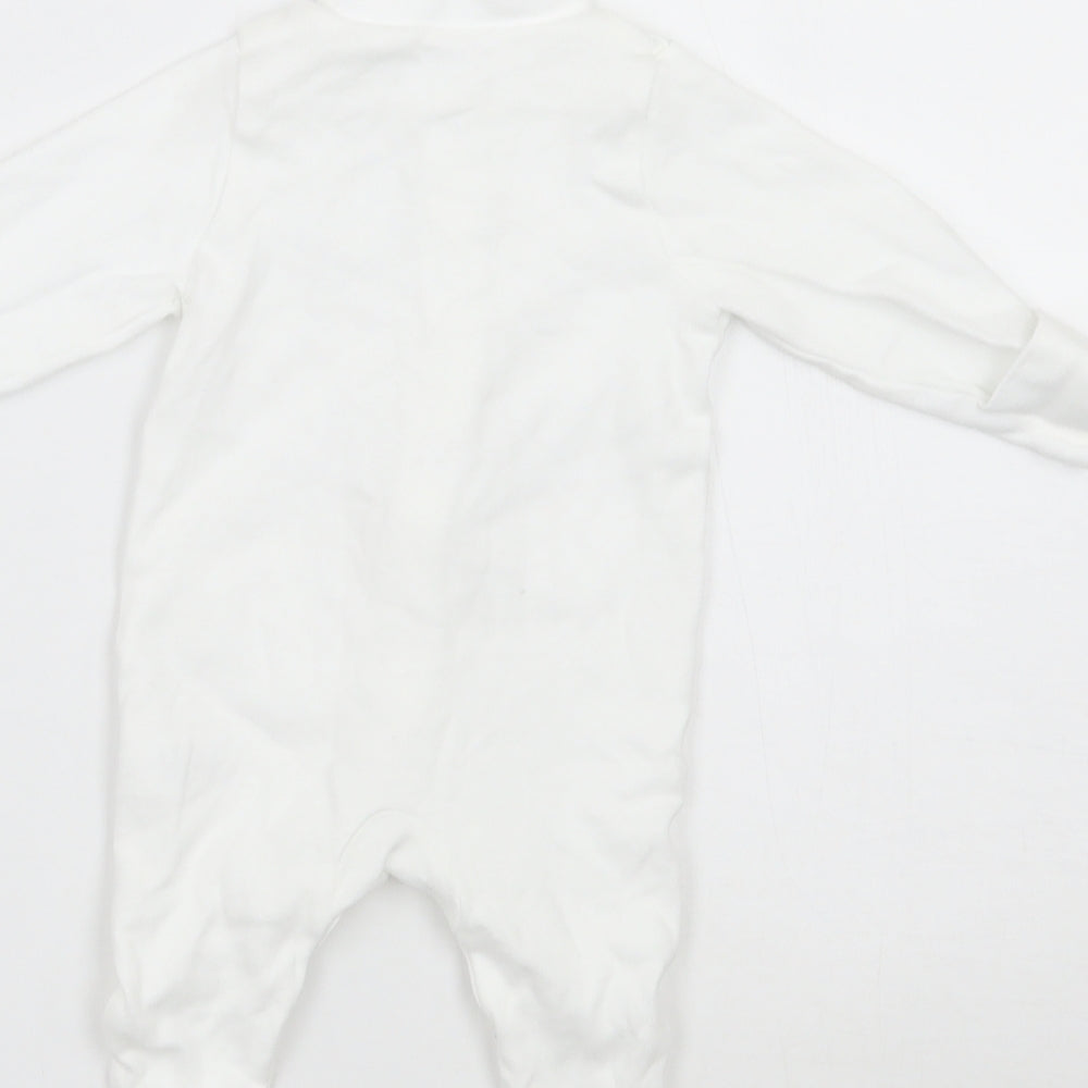 TU Baby White   Babygrow One-Piece Size Newborn
