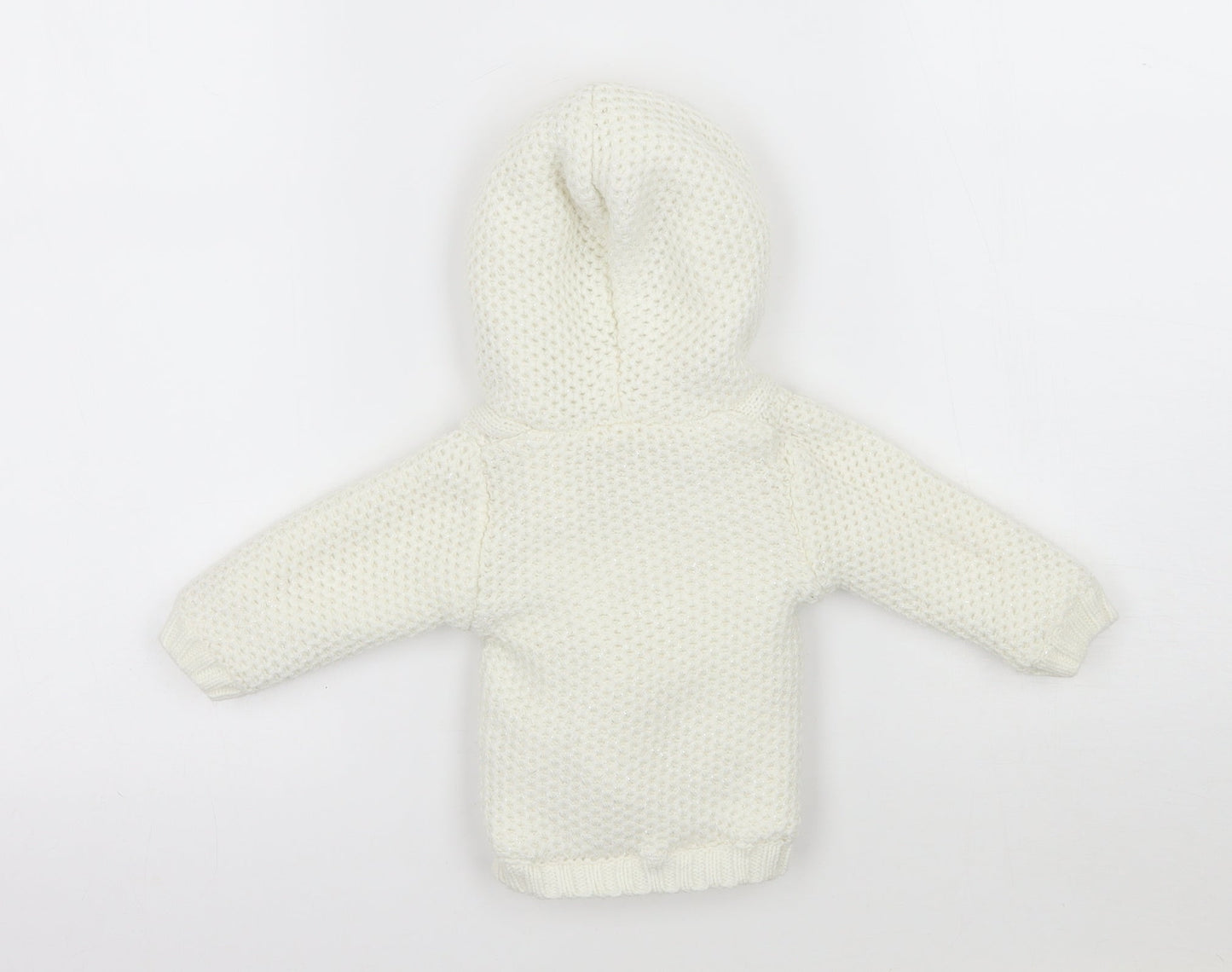 Early days Girls White   Jacket Coatigan Size 0-3 Months