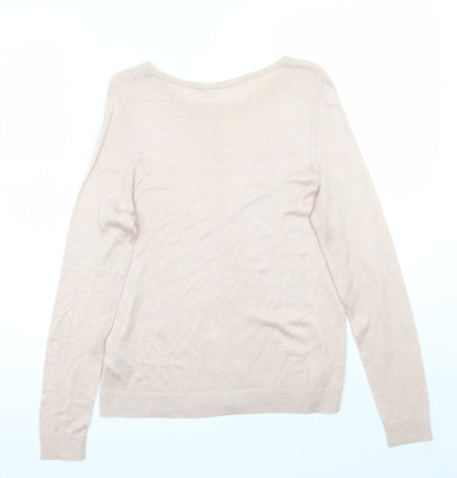 Oasis Womens Pink   Basic T-Shirt Size S