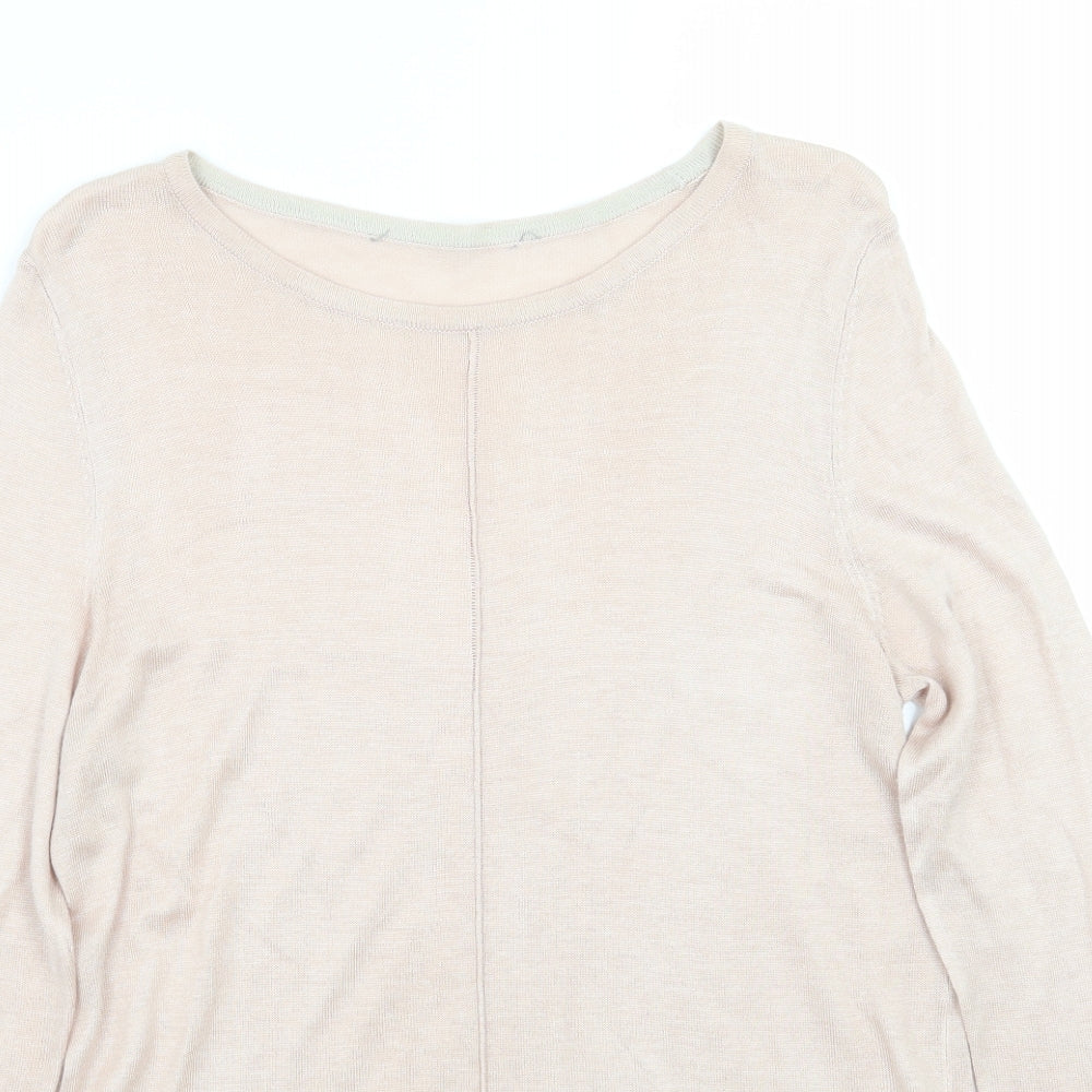 Oasis Womens Pink   Basic T-Shirt Size S