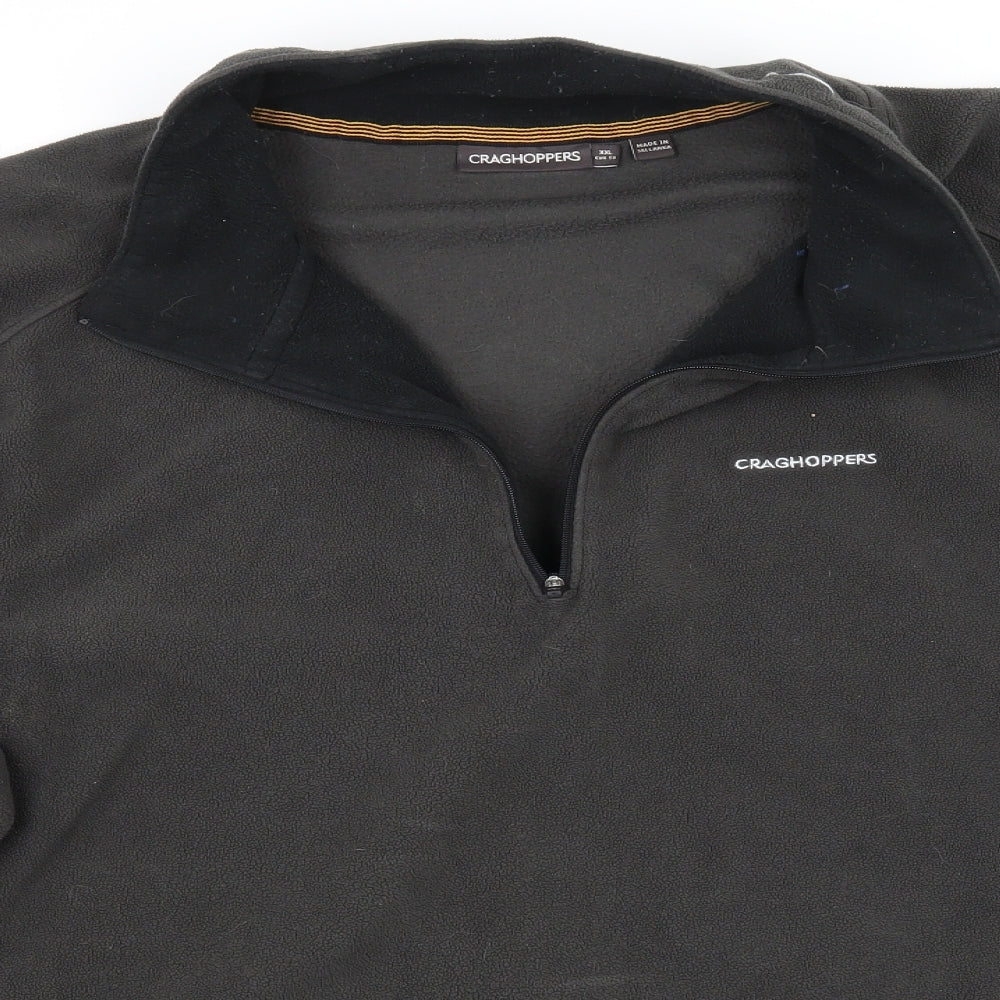 Crag hoppers Mens Grey   Pullover Jumper Size 2XL