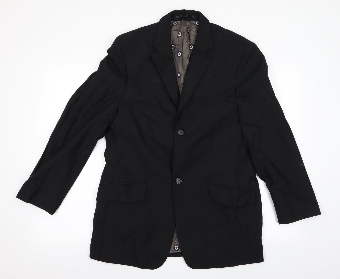 Ben Sherman Men's Black Suit jacket