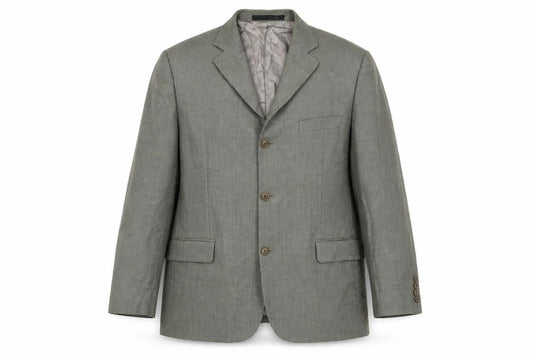 Marks & Spencer Mens Green Houndstooth  Jacket Blazer Size M