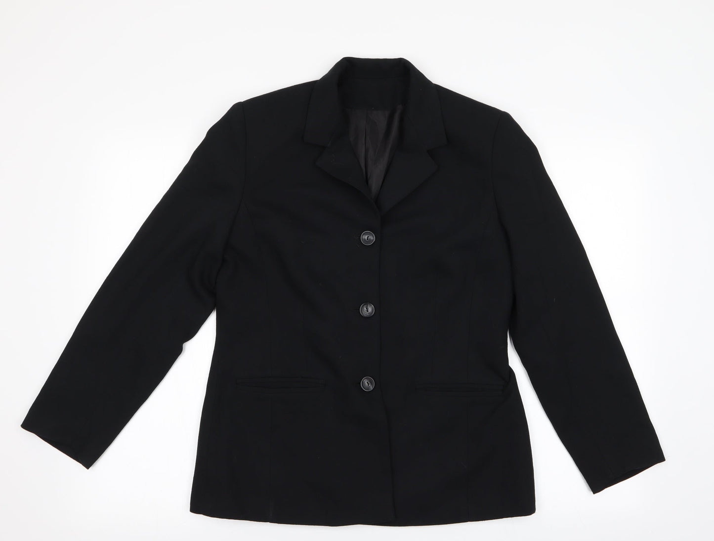 Dorothy Per Womens Black   Jacket Suit Jacket Size 12