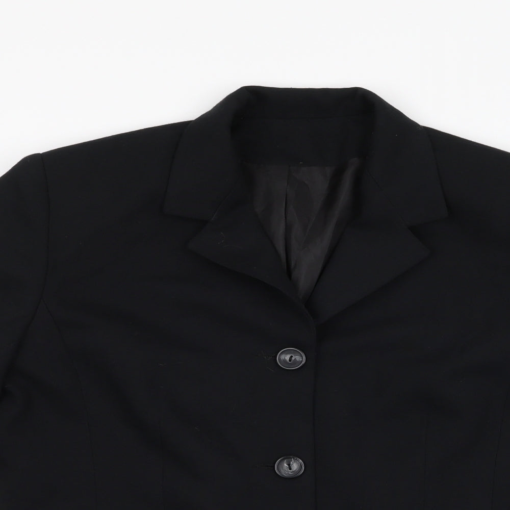 Dorothy Per Womens Black   Jacket Suit Jacket Size 12