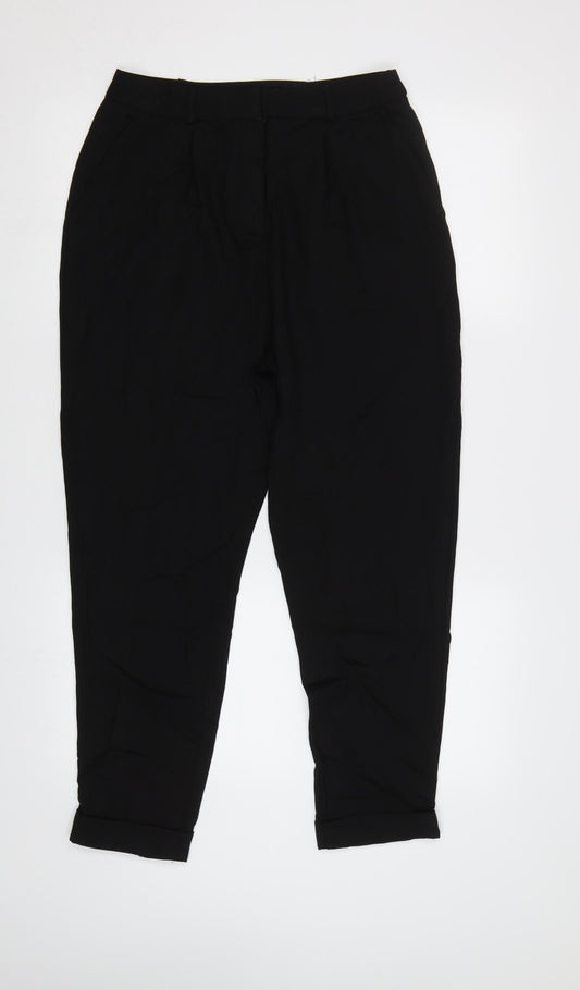 ASOS Womens Black   Dress Pants Trousers Size 10 L27 in