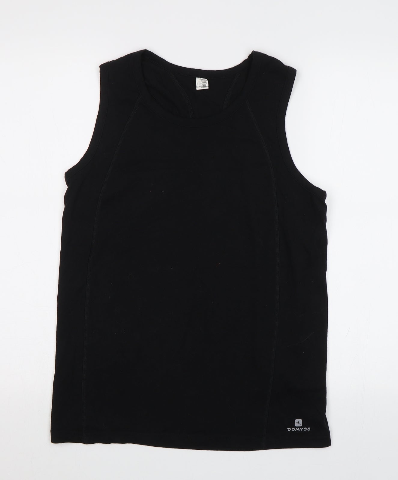 DOMYOS Womens Black   Basic Tank Size L