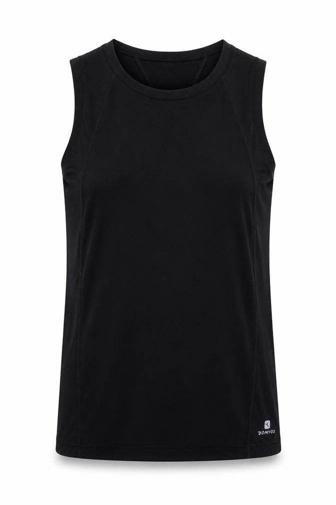 DOMYOS Womens Black   Basic Tank Size L