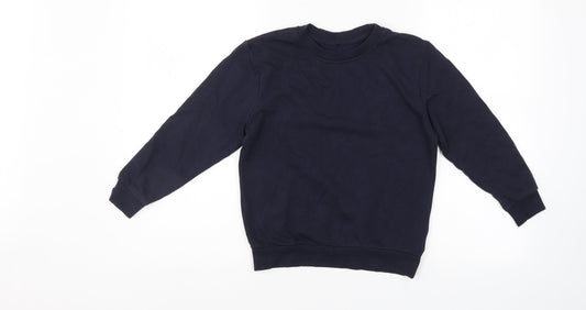 George Boys Blue   Pullover Sweatshirt Size 7-8 Years