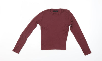 Front view of Atmosphere women’s brown jumper, size UK 10