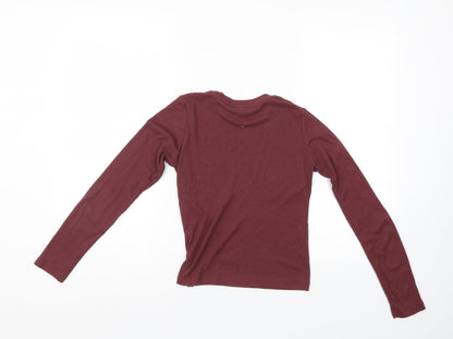 Back view of Atmosphere women’s brown jumper, size UK 10