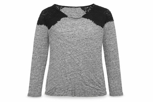 Zara Womens Grey   Basic T-Shirt Size M