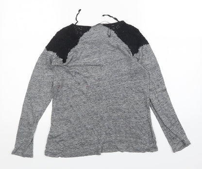 Zara Womens Grey   Basic T-Shirt Size M