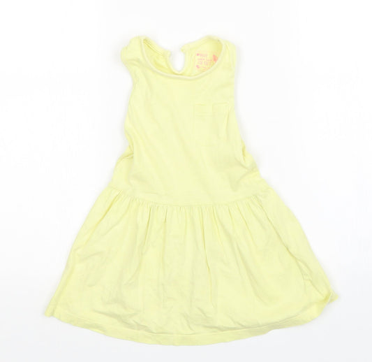 Young Dimension Girls Yellow   A-Line  Size 2 Years