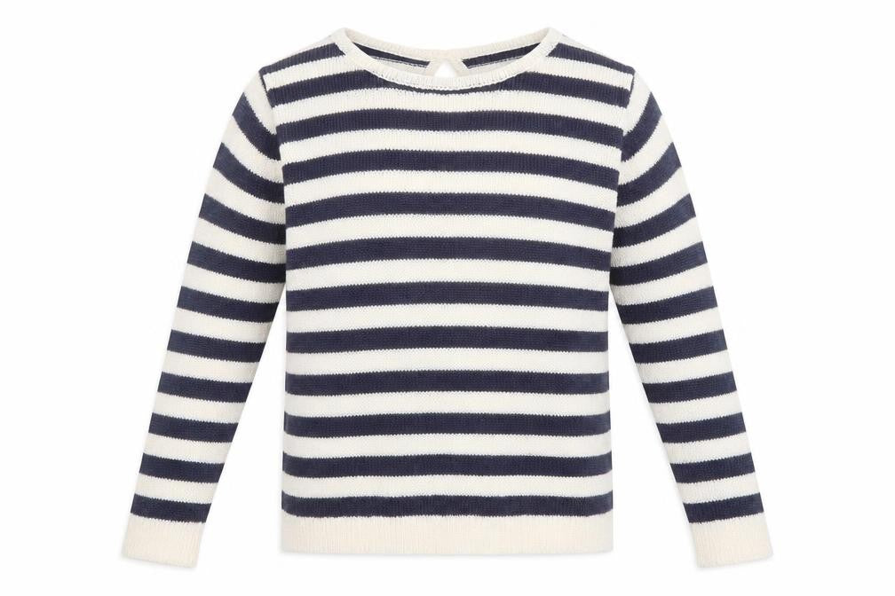 R Kids Girls Multicoloured Striped  Pullover Jumper Size 12 Years