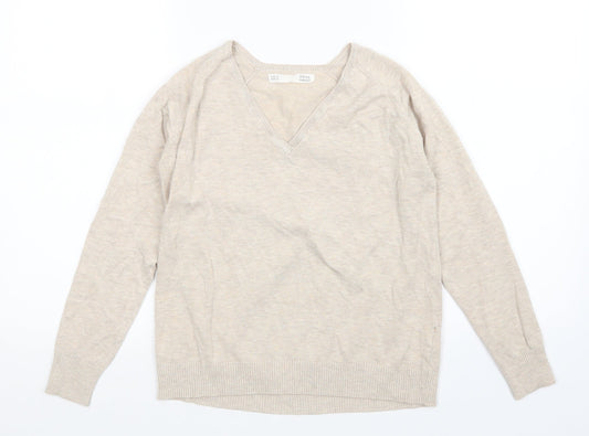 Sfera Womens Beige   Pullover Jumper Size M