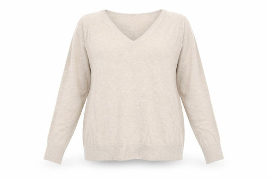 Sfera Womens Beige   Pullover Jumper Size M