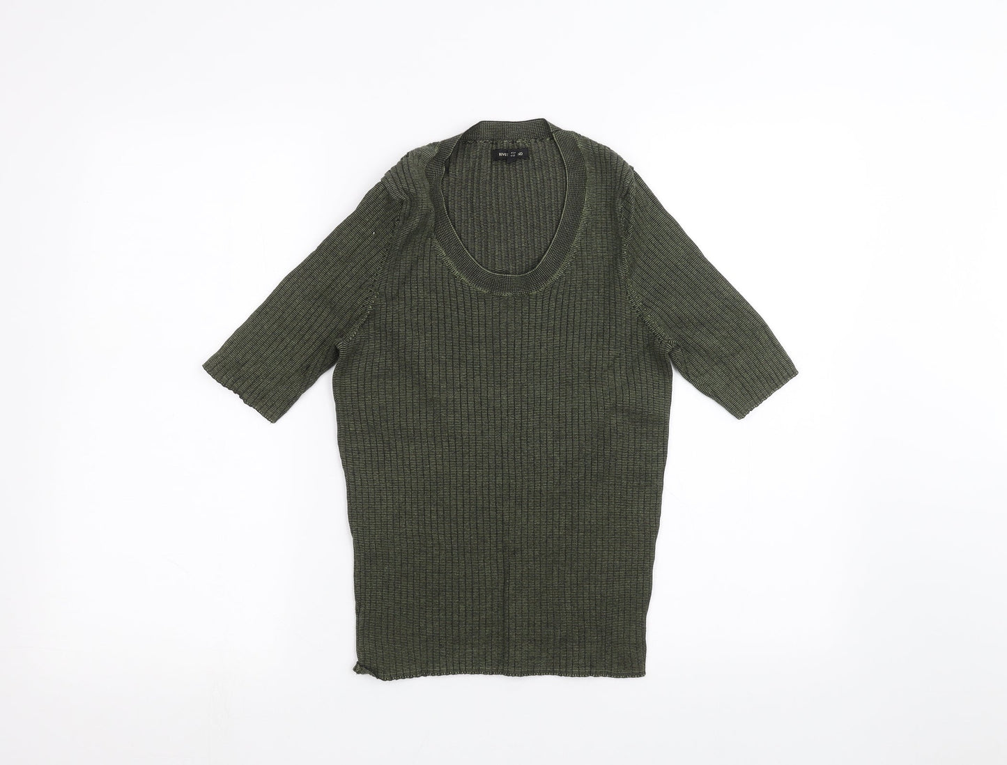 River Island Womens Green   Basic T-Shirt Size 14