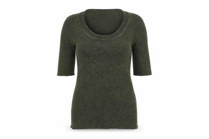 River Island Womens Green   Basic T-Shirt Size 14