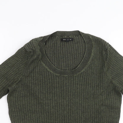 River Island Womens Green   Basic T-Shirt Size 14