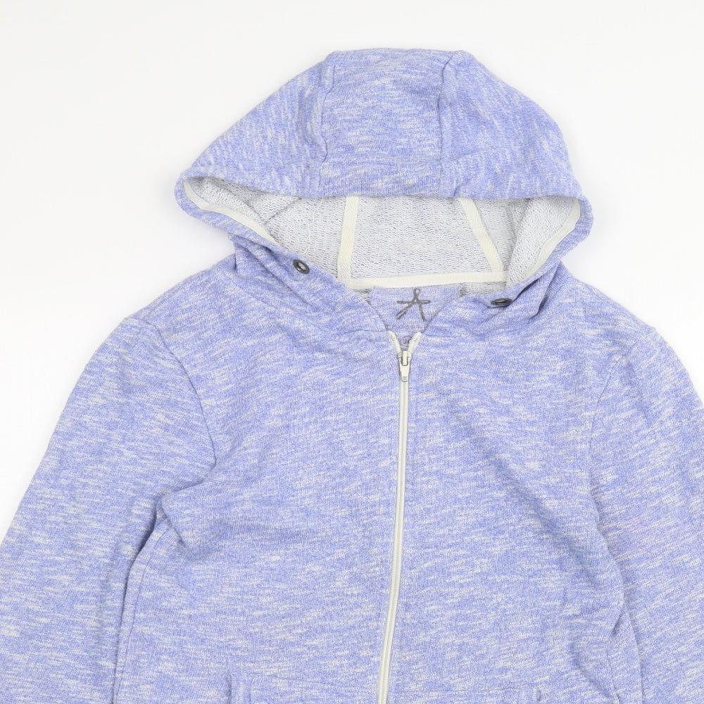 Atmosphere Womens Blue   Full Zip Hoodie Size 8