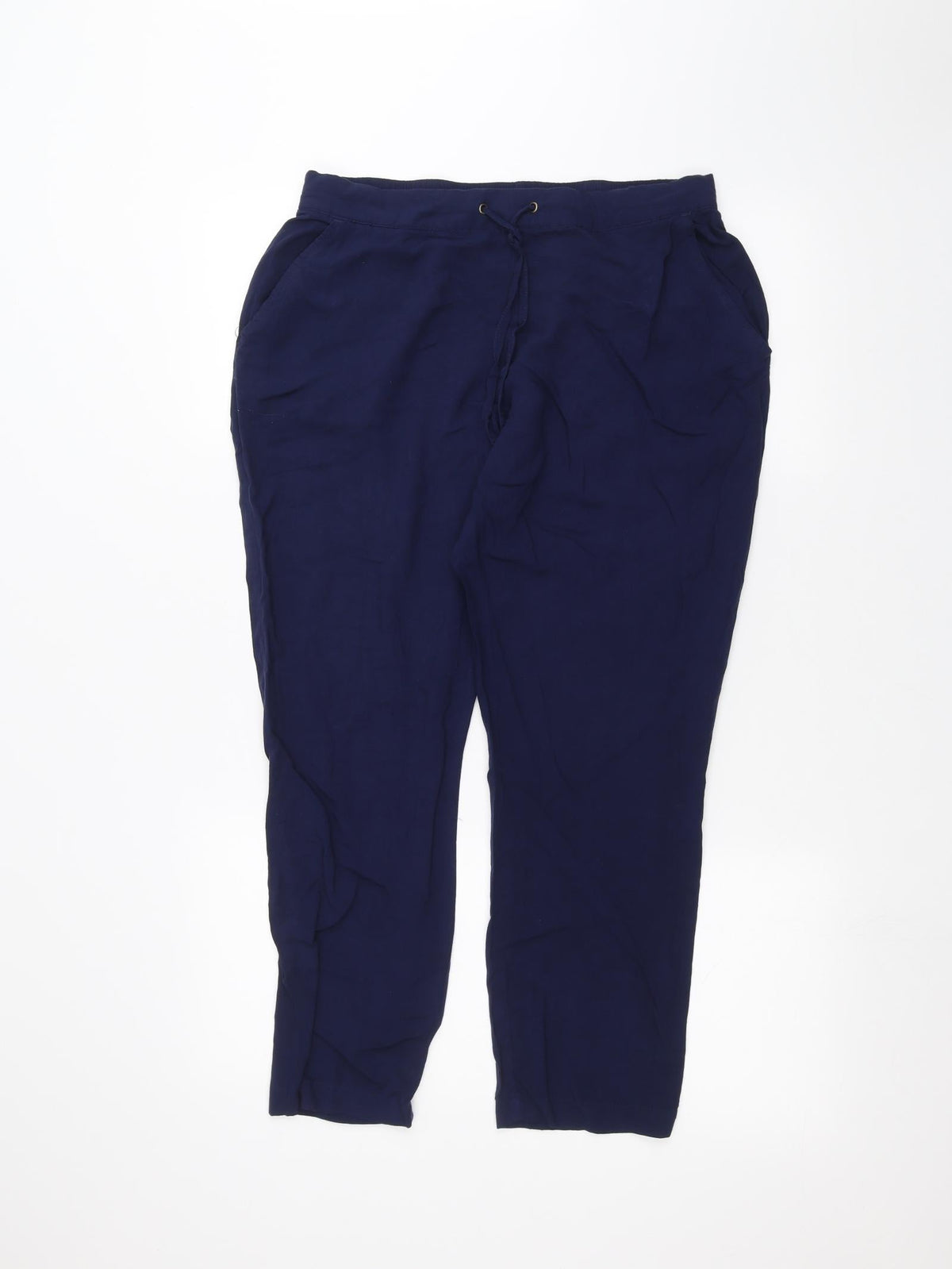 ODEL Womens Blue   Trousers  Size 14 L23 in