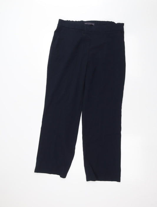 Marks and Spencer Womens Blue   Trousers  Size 12 L25 in