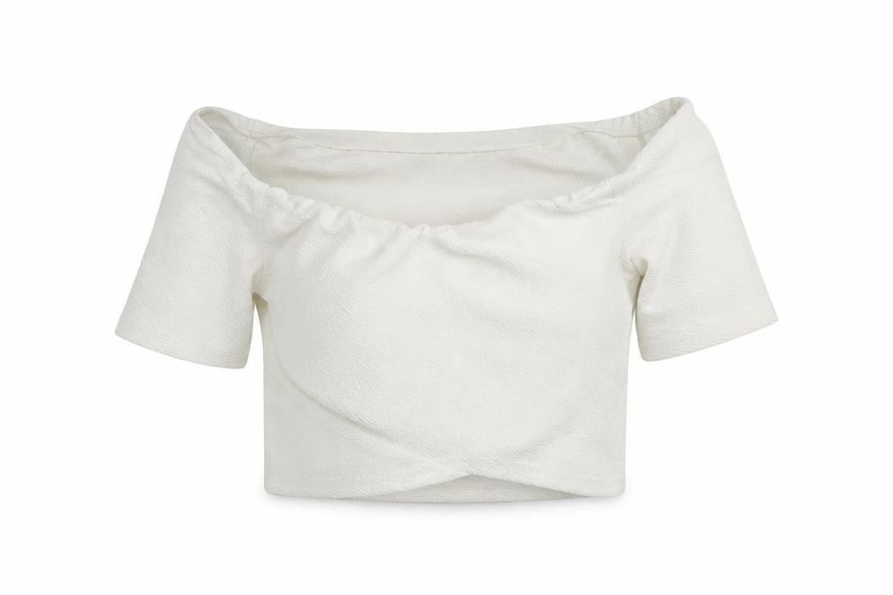Atmosphere Womens White   Basic T-Shirt Size 12