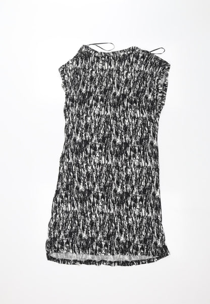 Preloved Peacocks Womens Black   Basic T-Shirt Size 16 - Back