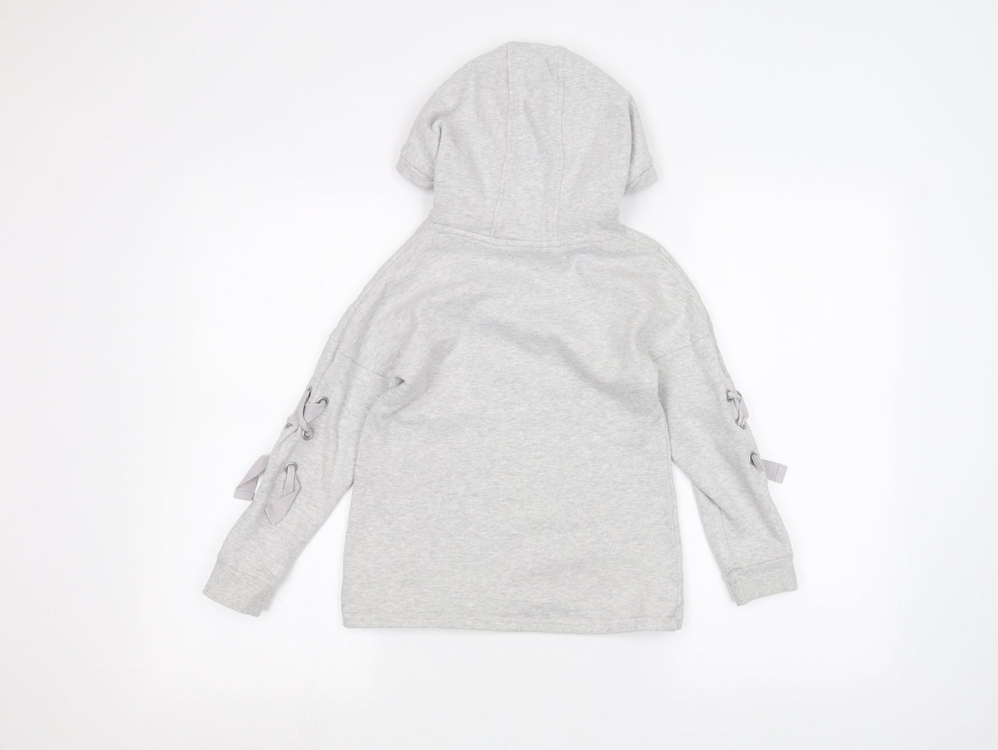 NEXT Girls Grey   Pullover Hoodie Size 6 Years