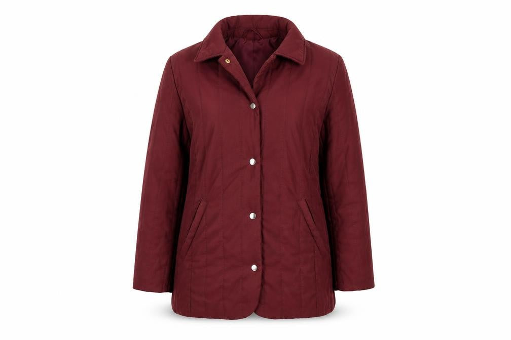 Marks and Womens Purple    Coat Size 14