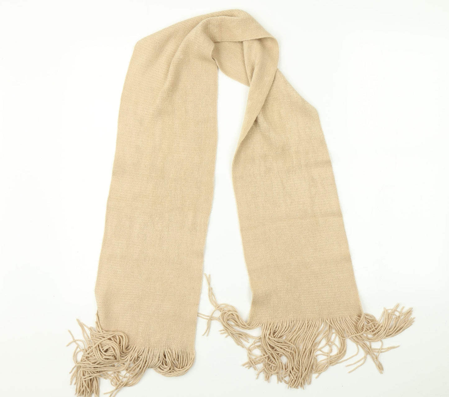 Preworn Womens Beige    Scarf