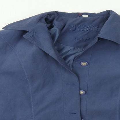 Klasse Womens Blue   Jacket Coat Size 16