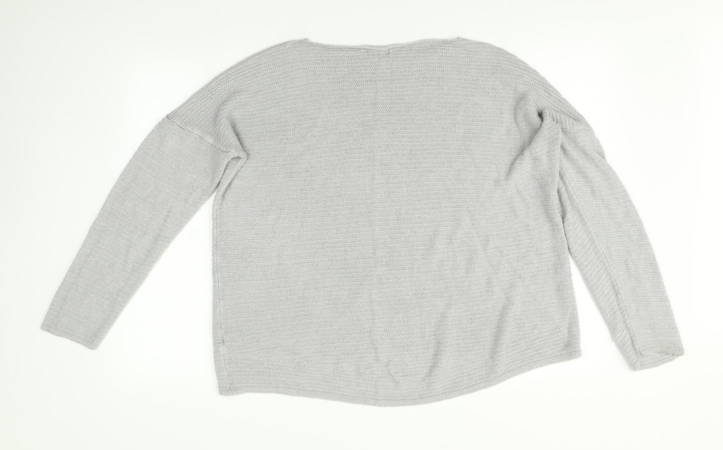 Amaranti Womens Grey   Pullover Jumper Size L