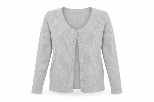 New Look Womens Grey   Cardigan Jumper Size 14