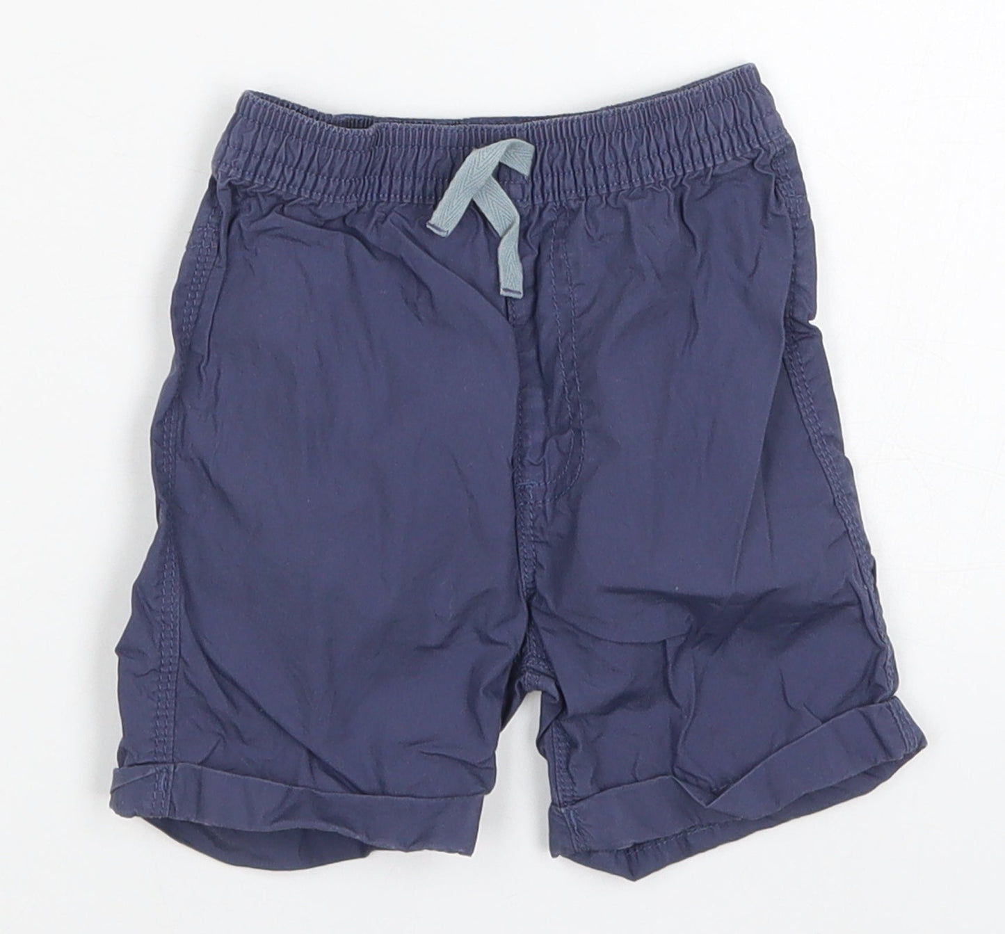 George Boys Blue   Cropped Trousers Size 9-12 Months