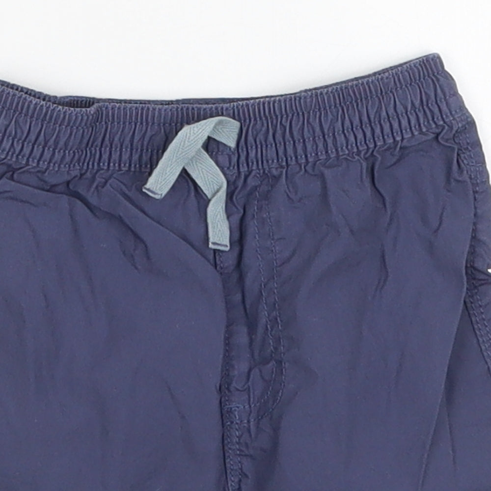 George Boys Blue   Cropped Trousers Size 9-12 Months