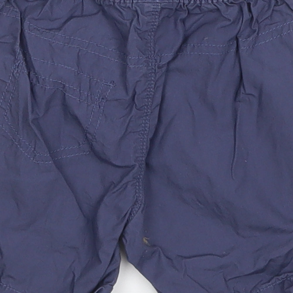 George Boys Blue   Cropped Trousers Size 9-12 Months