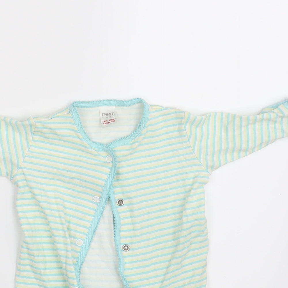 NEXT Baby Multicoloured Striped  Coverall One-Piece One Size
