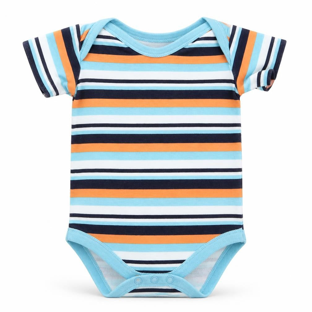 Matalan Boys Multicoloured Striped  Basic T-Shirt Size 0-3 Months