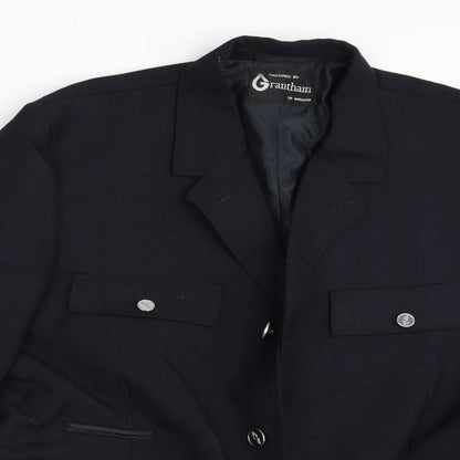 Grantham Mens Blue   Jacket Blazer One Size