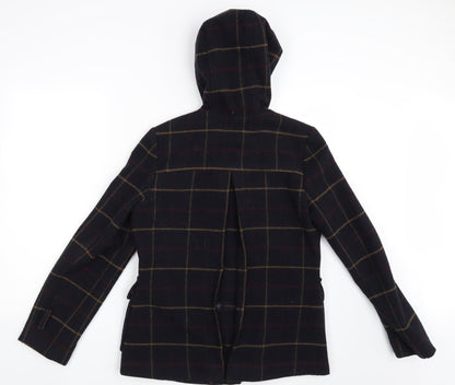 Gap Womens Multicoloured Check  Jacket Coat Size S