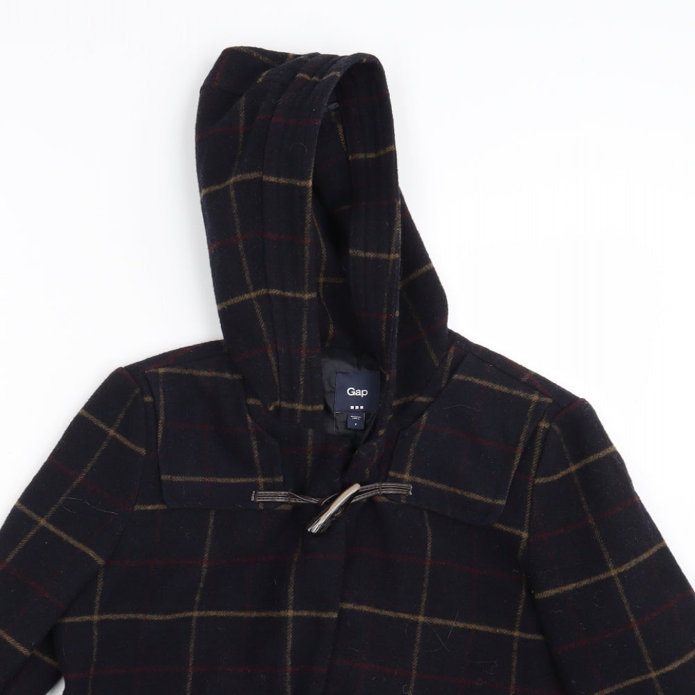 Gap Womens Multicoloured Check  Jacket Coat Size S