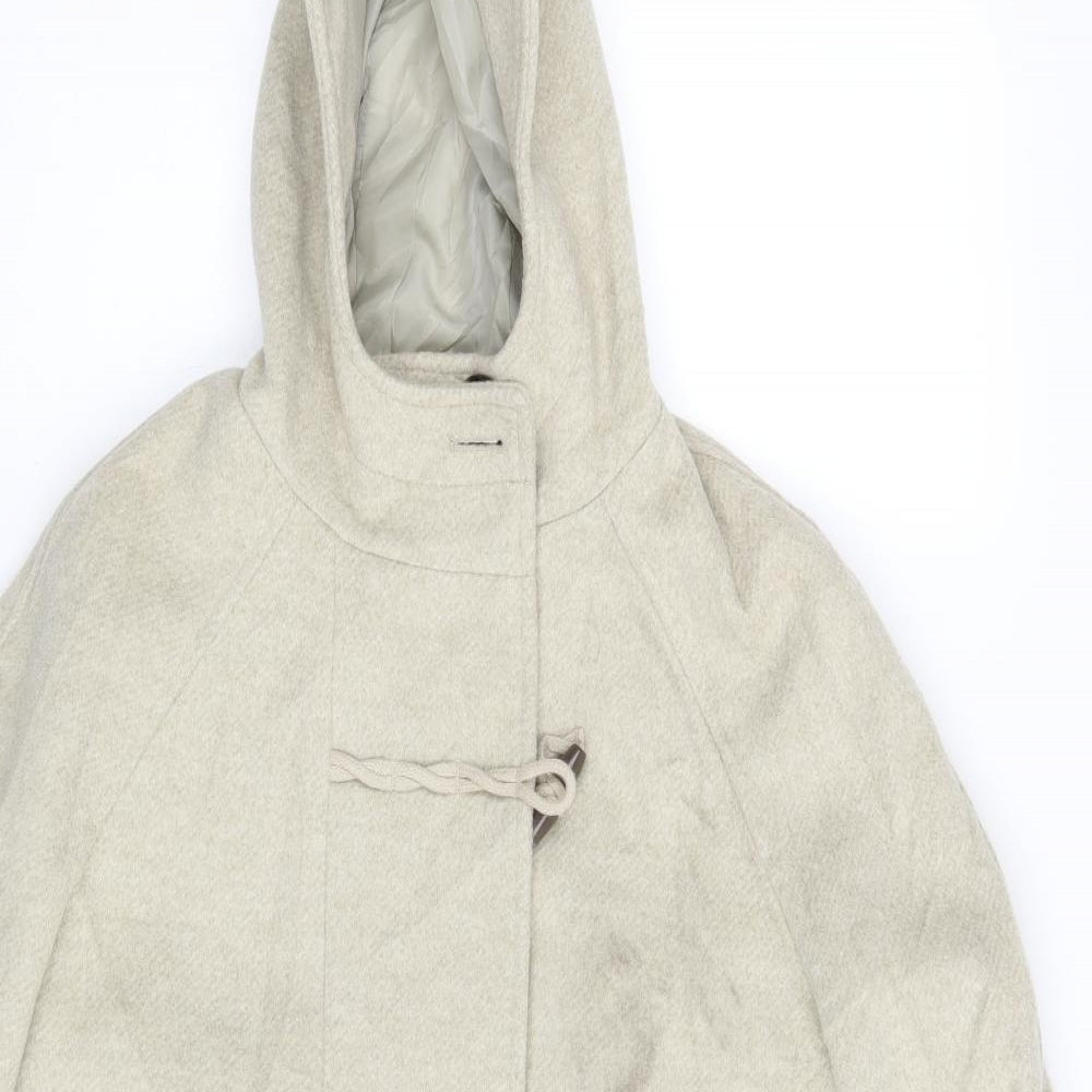 Marks & Spencer Womens Beige   Jacket Coat Size 10