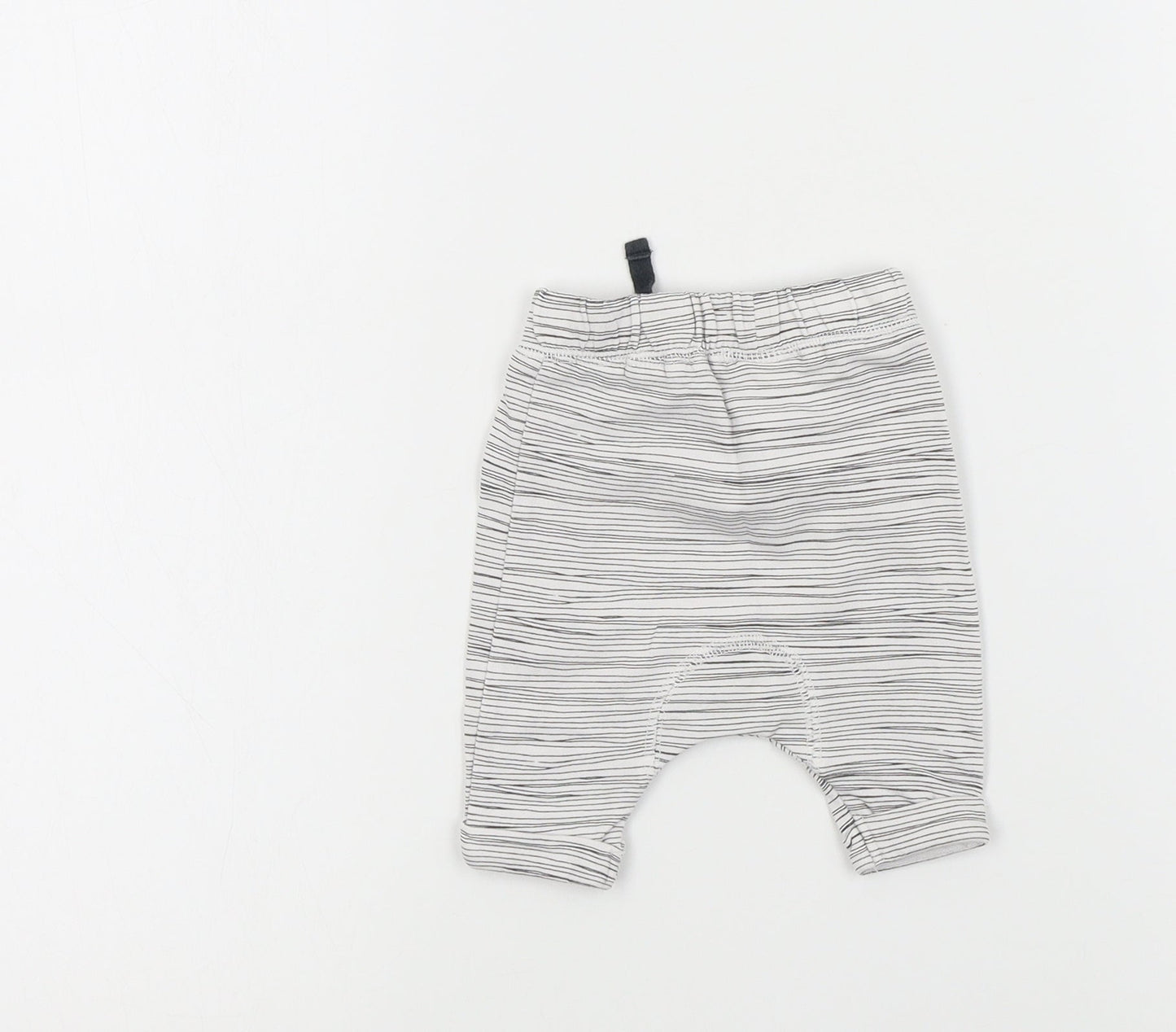 NEXT Baby White   Jogger Trousers Size 9-12 Months