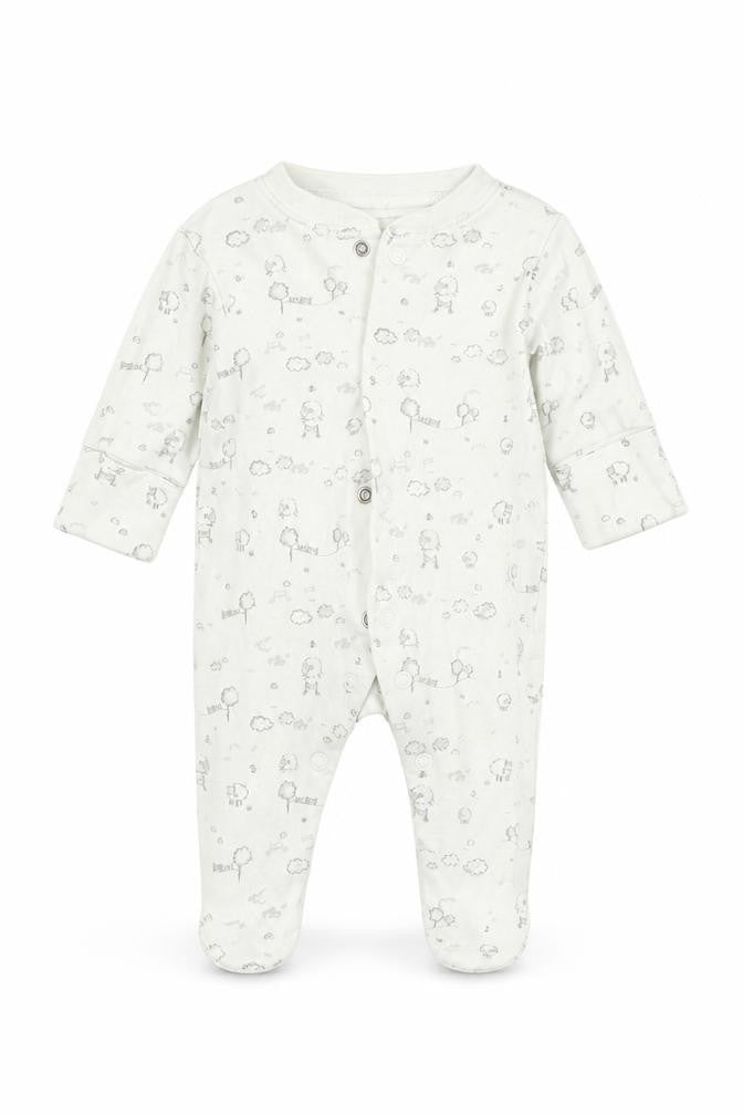 Next Baby White Colourblock  Babygrow One-Piece Size Newborn