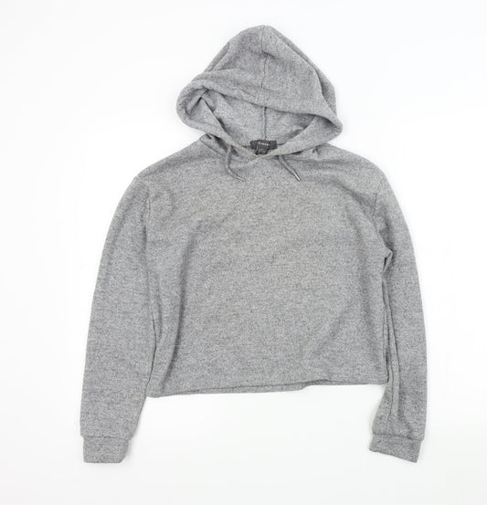 Primark Womens Grey Colourblock  Pullover Hoodie Size S
