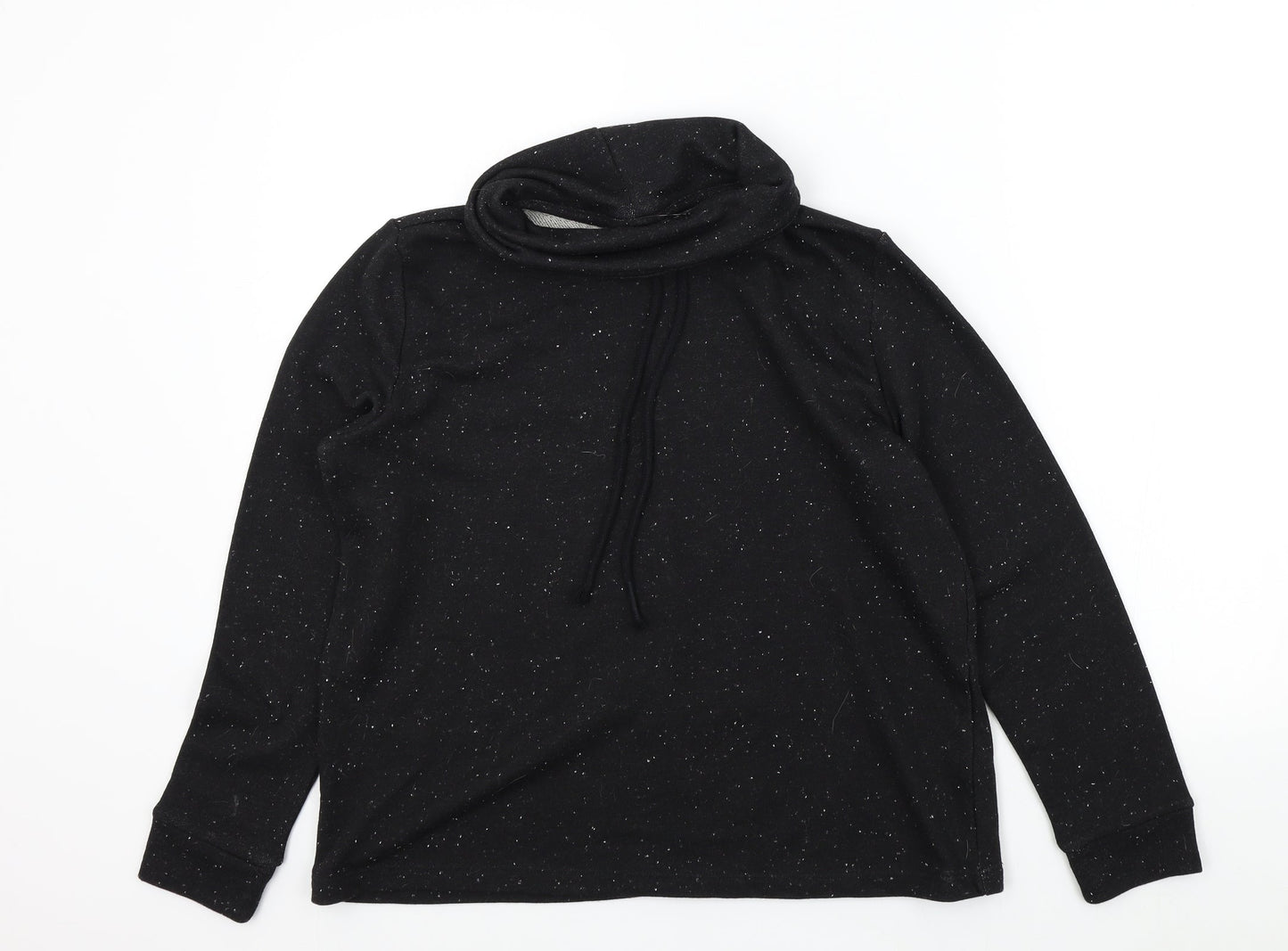 M&S Womens Black   Pullover Jumper Size 14