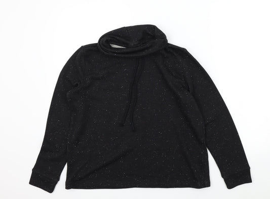 M&S Womens Black   Pullover Jumper Size 14