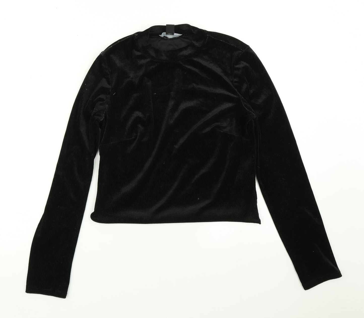 Atmosphere Womens Black   Basic T-Shirt Size 12  - Cropped